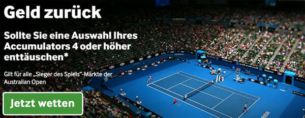 Betway Australian Open Cashback