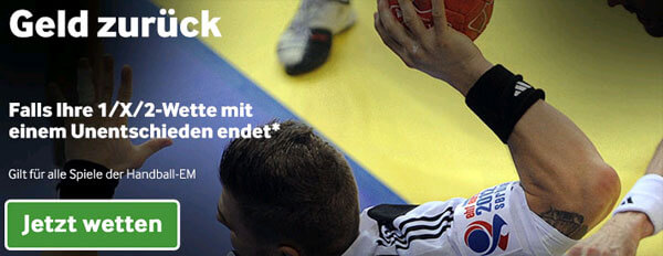 Betway Handball EM Cashback