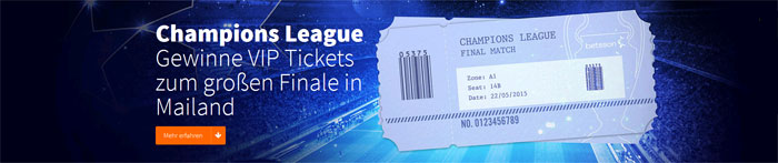 Betsson Champions League Tickets