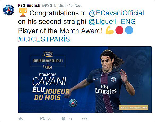 twitter-psg-cavani-2016