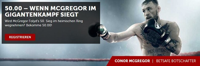 Betsafe Conor McGregor Wetten