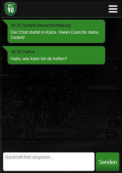 Bet90 Livechat