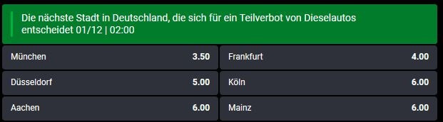 Diesel Wette Bet90