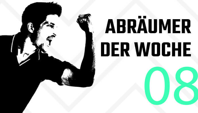 Sportwetten Abräumer der Woche 8