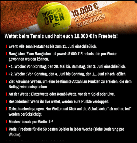 French Open Wetten