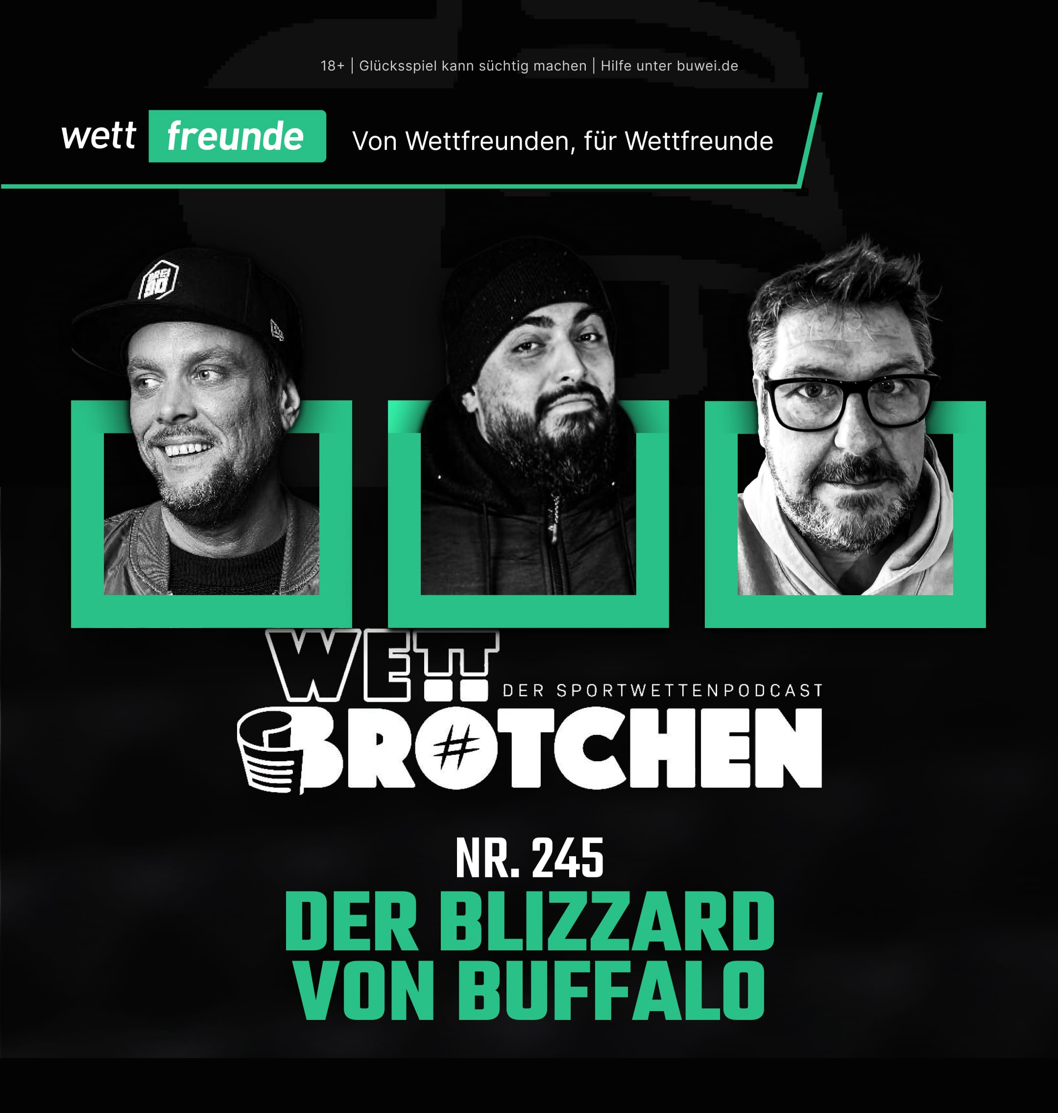 Wettfreunde Podcast Wettbrötchen Grafik Episode 245