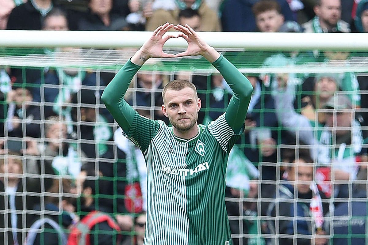 Werder Bremen Bochum Tipp Bild zeigt Bremens Marvin Ducksch (© dpa picture alliance / Alamy Stock Photo)