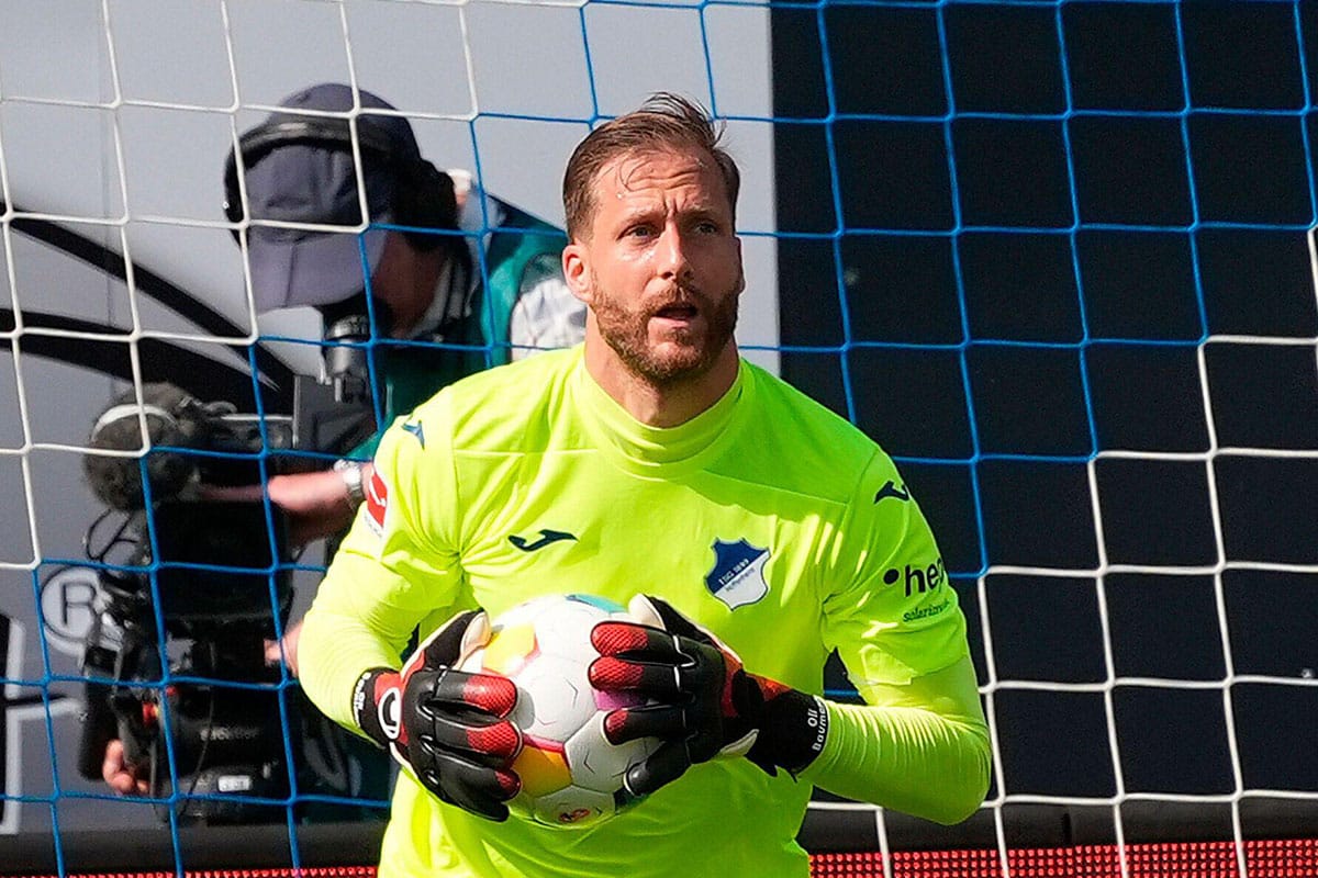 Hoffenheim Bayern Tipp / Bild zeigt TSG-Torwart Oliver Baumann (© dpa picture alliance / Alamy Stock Photo)