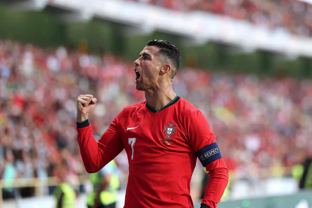 EM Tipps heute 18.06.2024 Bild zeigt Portugals Cristiano Ronaldo (© Mark Pain / Alamy Stock Photo)