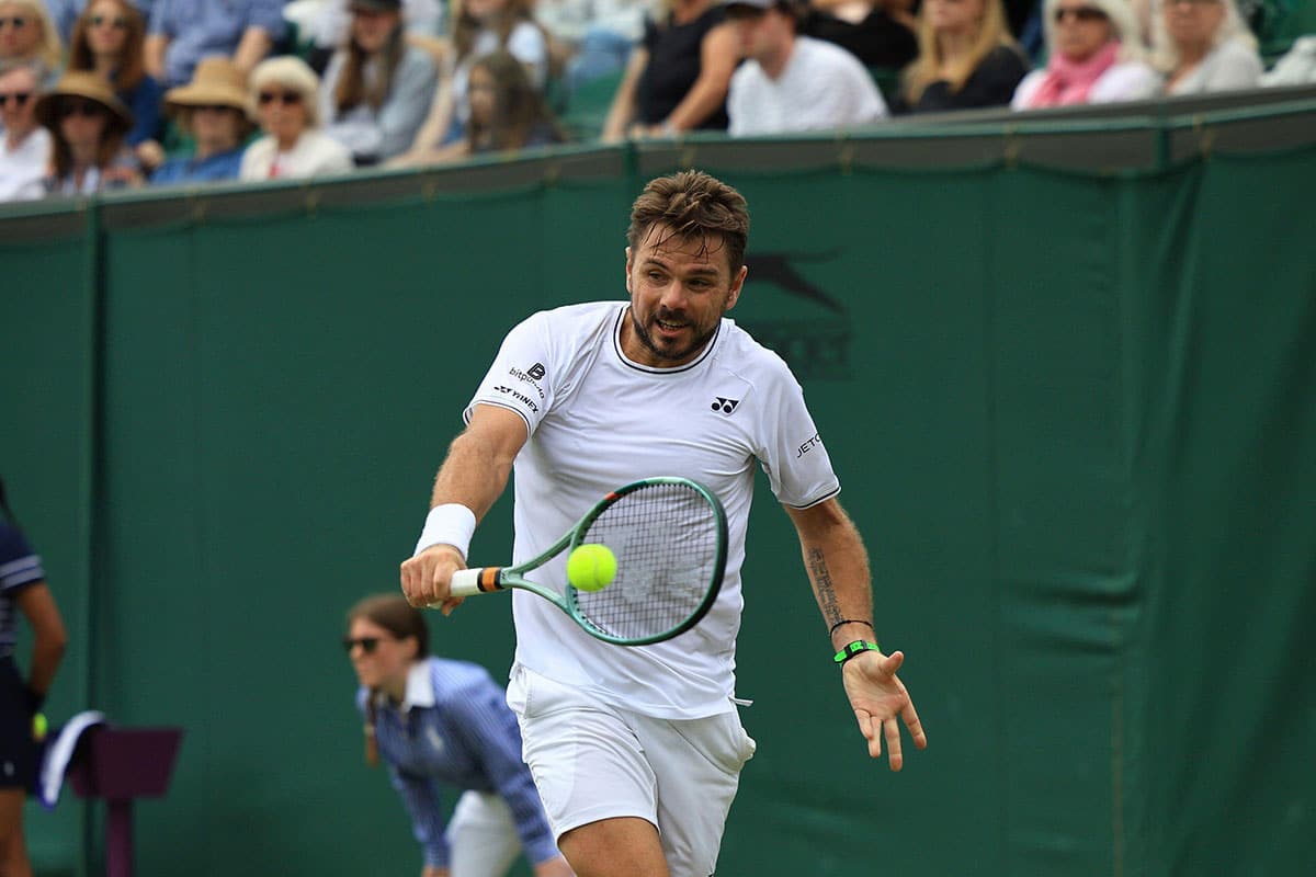 Wawrinka Monfils Tipp Bild zeigt Stan Wawrinka (© Associated Press / Alamy Stock Photo)