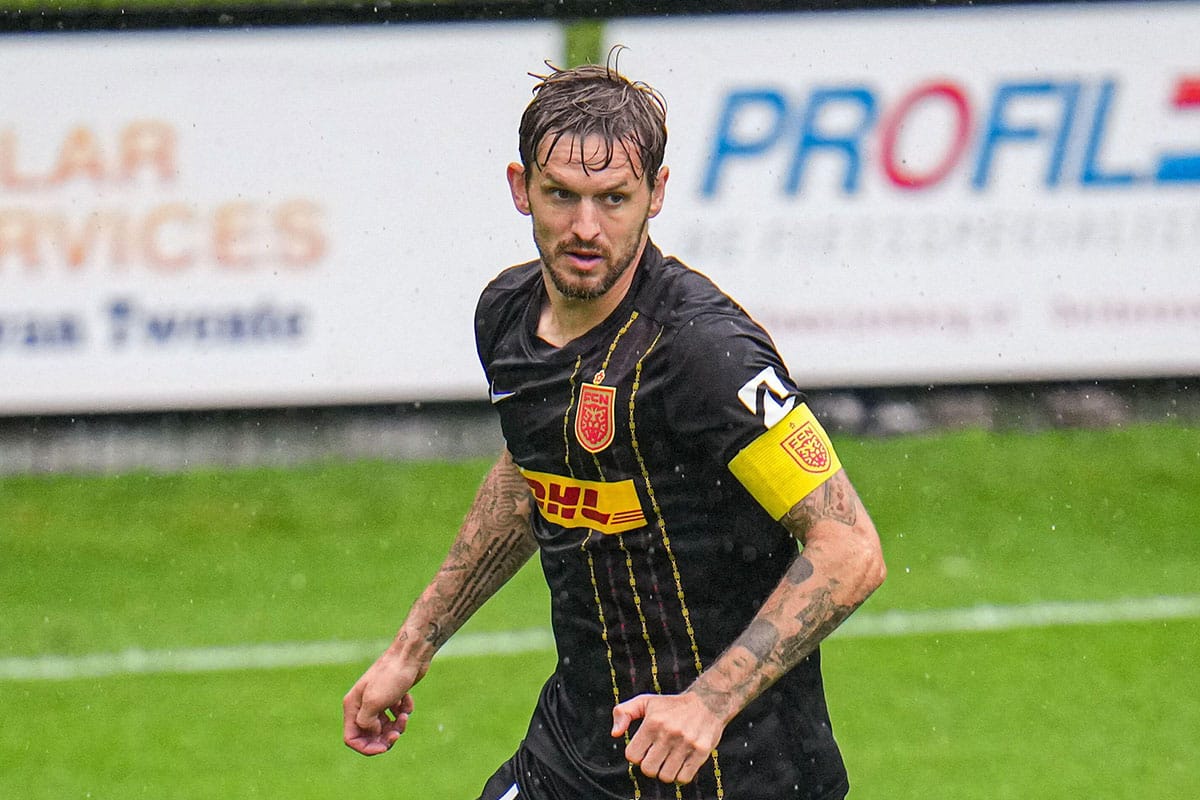 Bild zeigt Kian Hansen / Nordsjaelland Aalborg Tipp