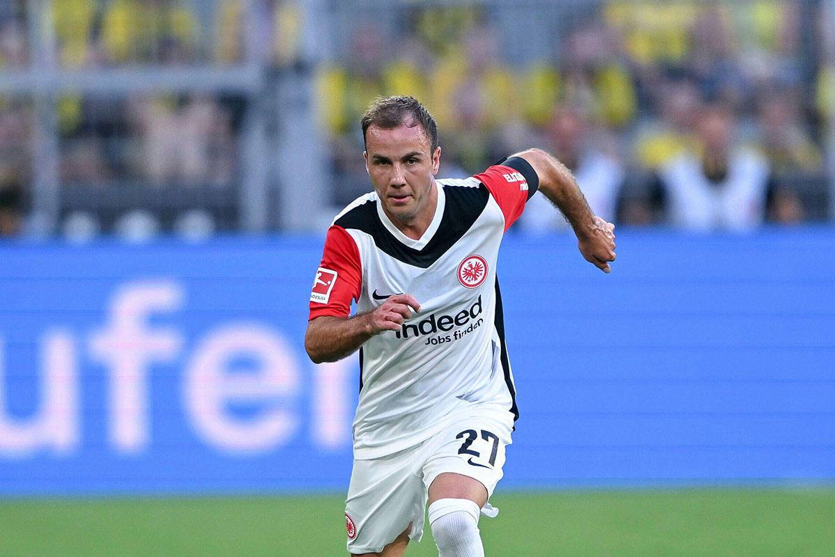 Frankfurt Hoffenheim Tipp Bild zeigt Mario Götze © dpa picture alliance / Alamy Stock Photo