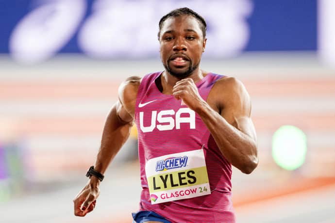 Noah Lyles Freundin Vermögen Rekorde