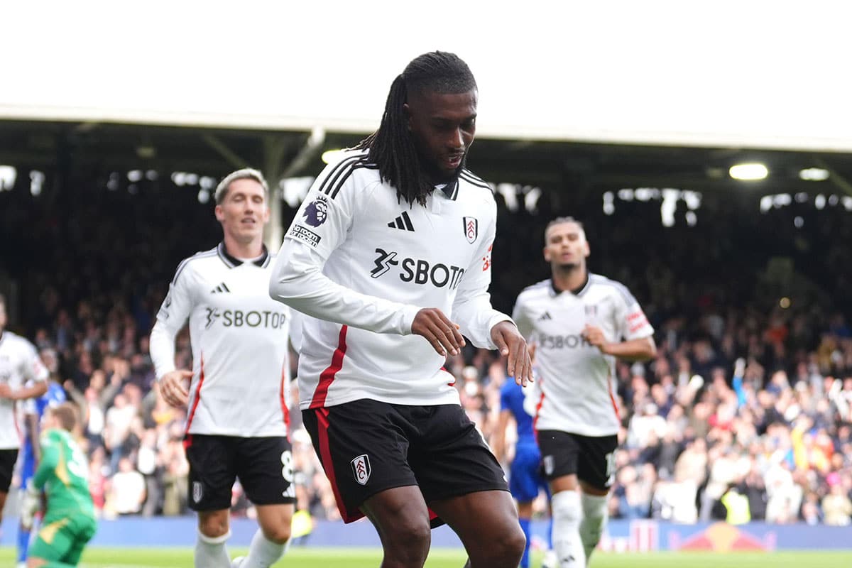 Fulham West Ham Tipp Bild zeigt Fulhams Alex Iwobi © PA Images / Alamy Stock Photo