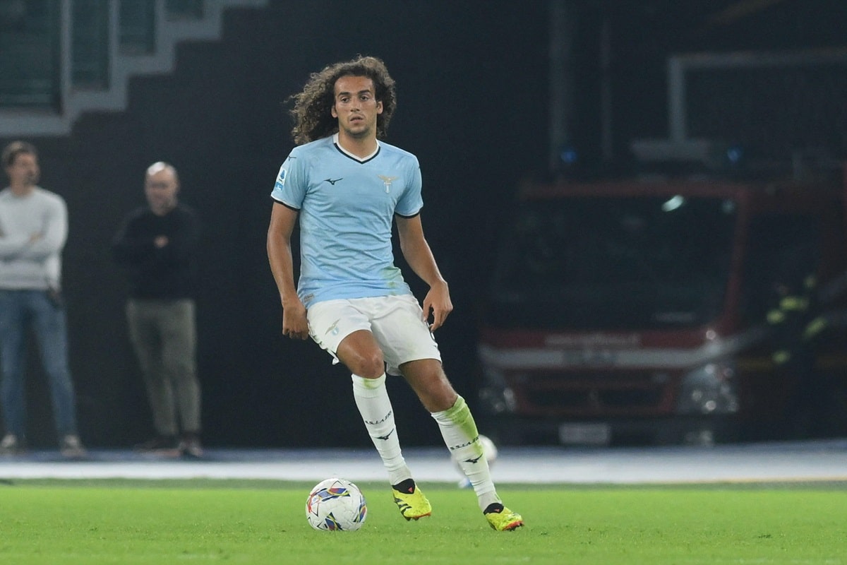 Fiorentina Lazio Rom Tipp Bild zeigt Mattéo Guendouzi © ZUMA Press, Inc. / Alamy Stock Photo