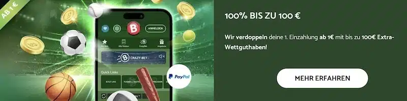 Crazybuzzer Bonus für Neukunden