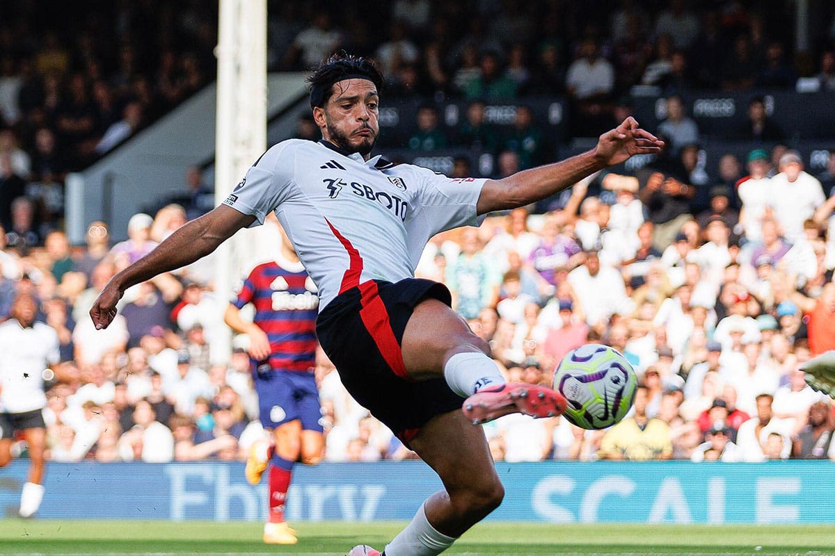 Fulham Aston Villa Tipp Bild zeigt Raul Jimenez © Every Second Media / Alamy Stock Photo