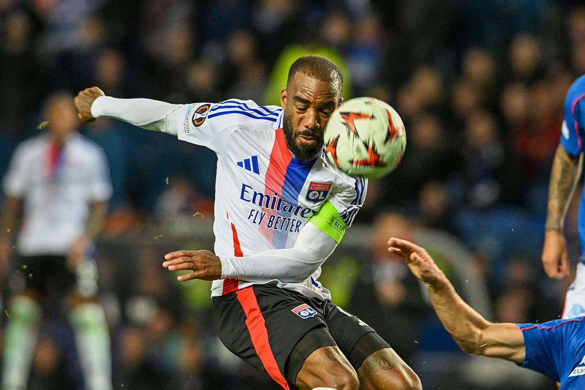 Lyon Besiktas Tipp Bild zeigt Alexandre Lacazette © Sportimage Ltd / Alamy Stock Photo