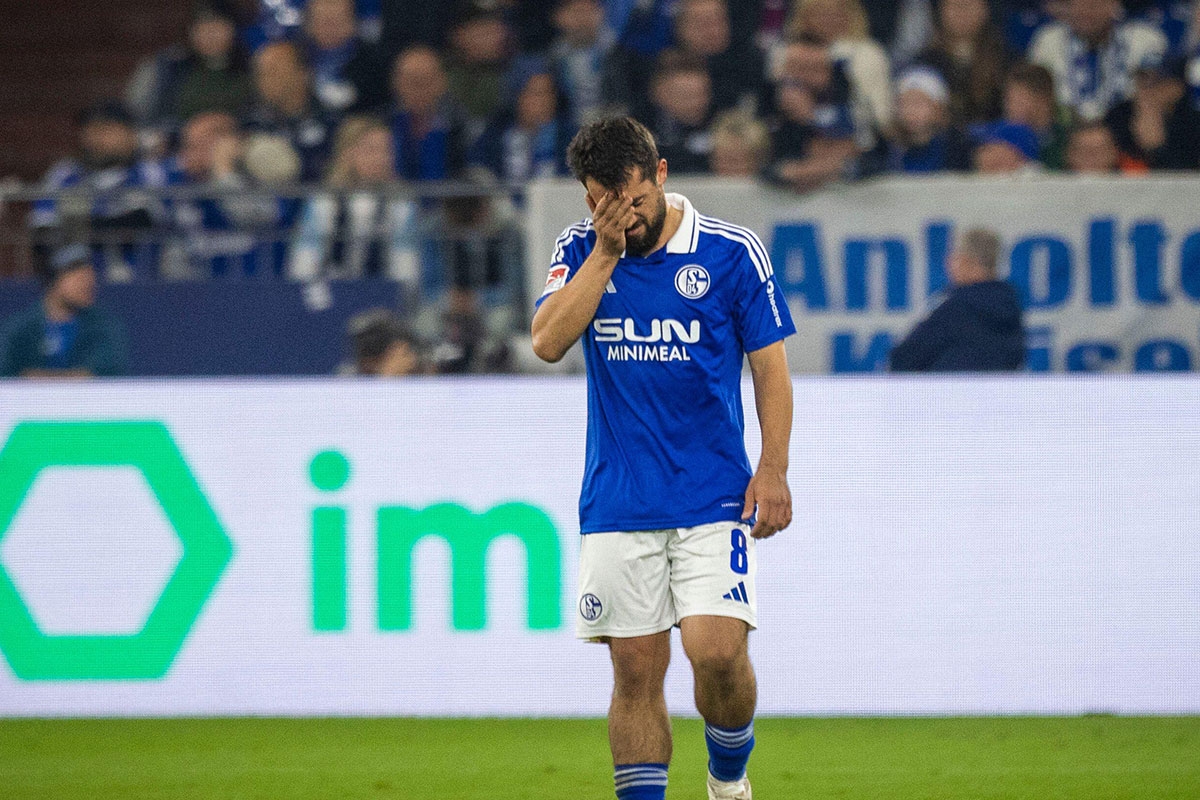 Schalke Fürth Tipp Bild zeigt Amin Younes © Moritz Müller / Alamy Stock Photo