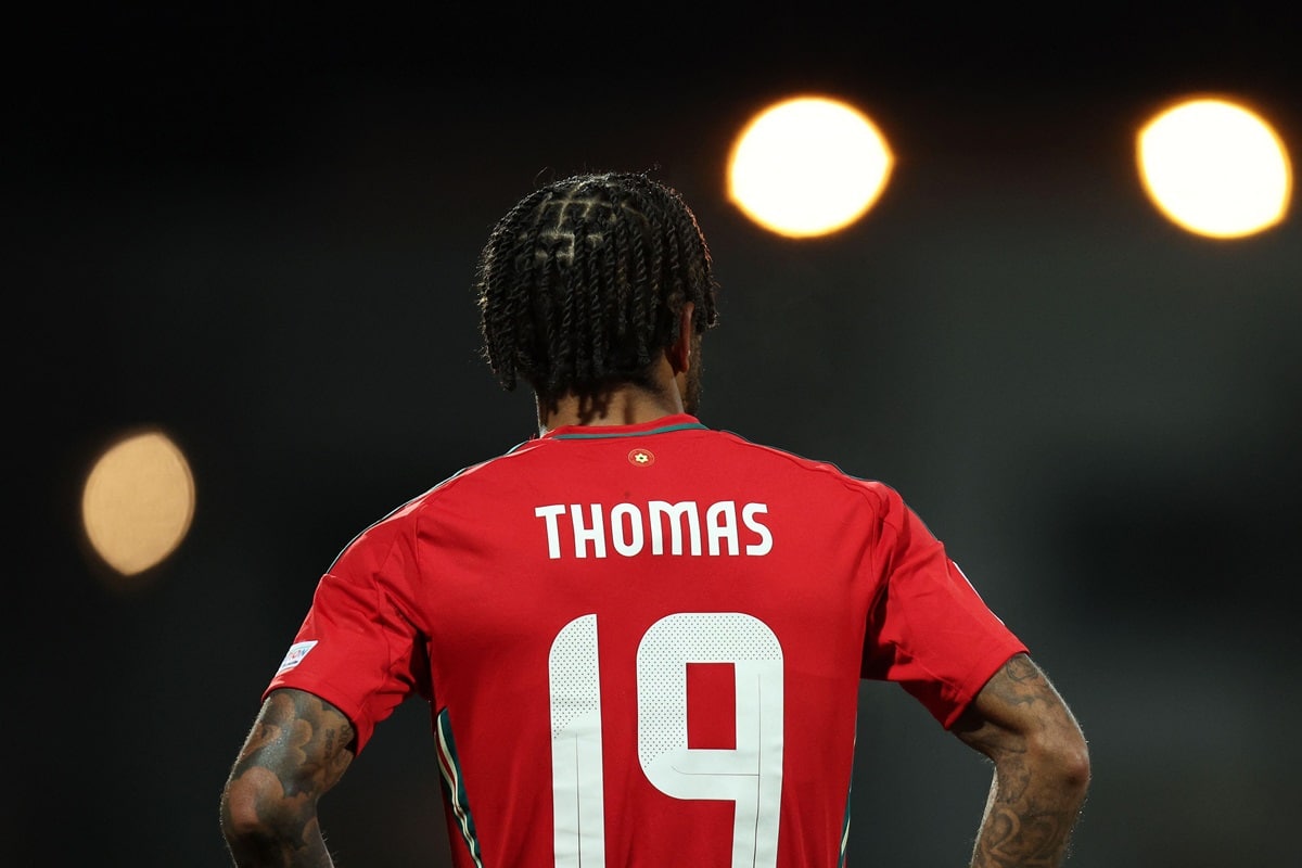 Wales Montenegro Tipp Bild zeigt Sorba Thomas © Football Association of Wales / Alamy Stock Photo