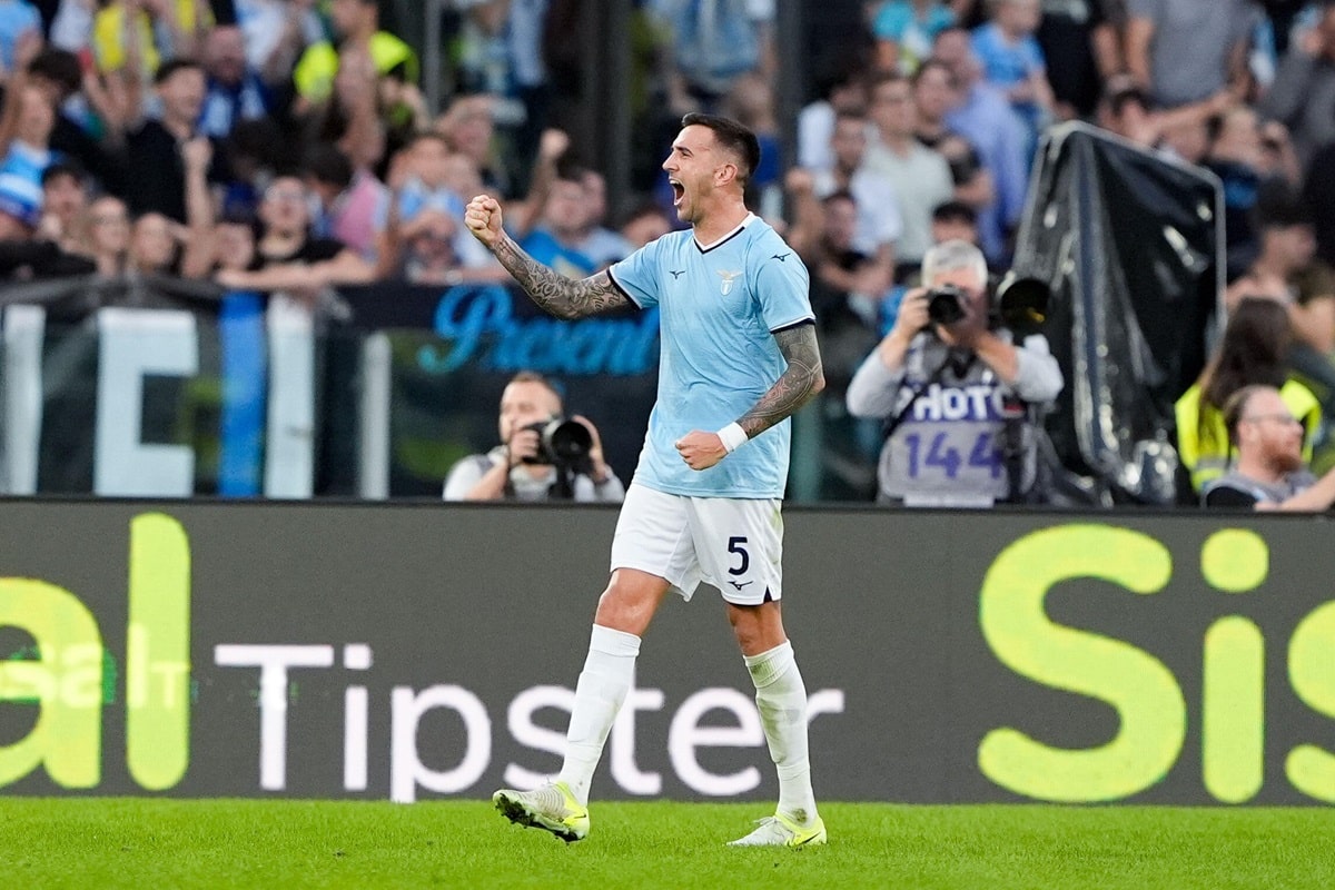 Como Lazio Rom Tipp Bild zeigt Matias Vecino © Giuseppe Maffia / Alamy Stock Photo