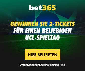 Bet365 Champions League Ticketverlosung