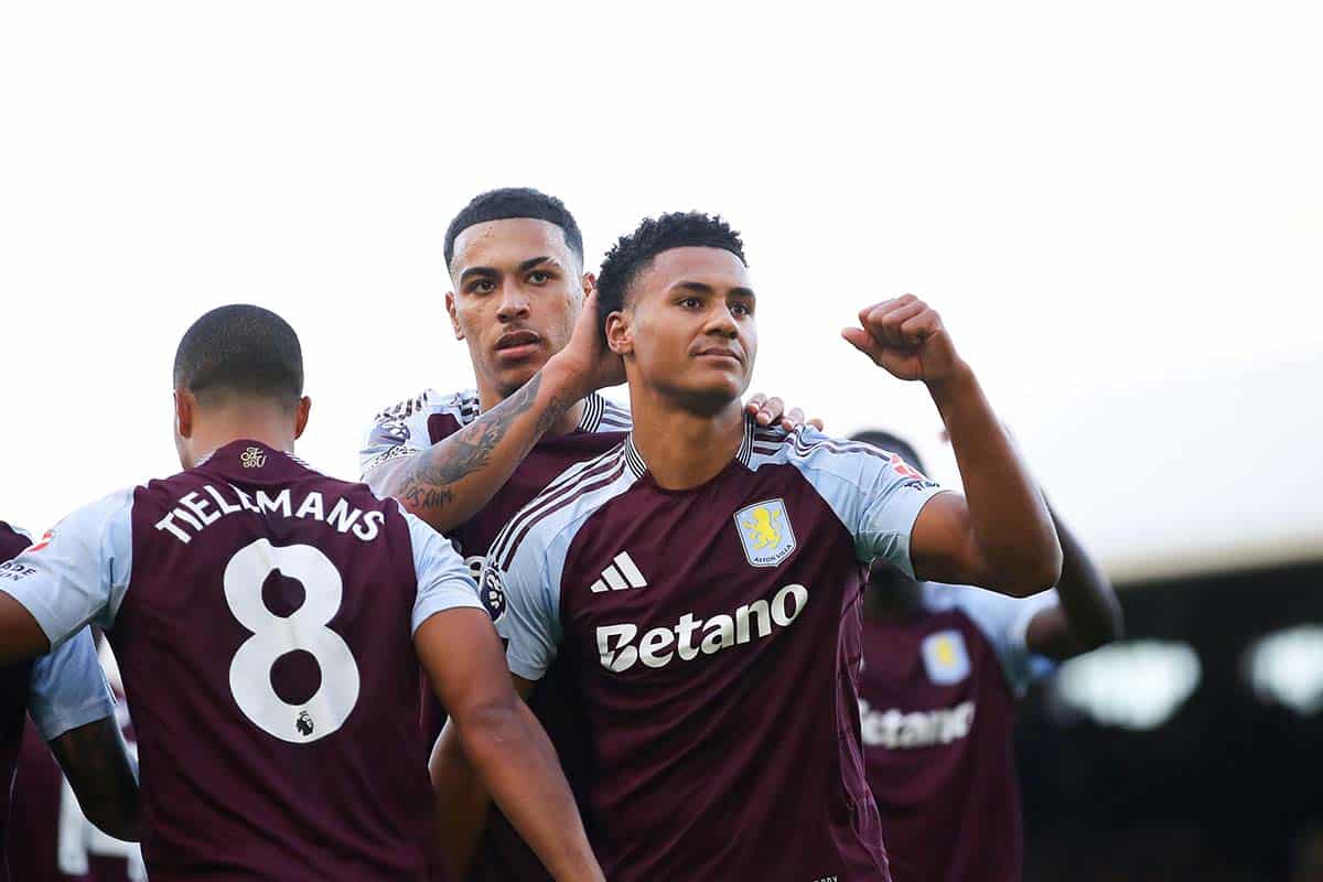 Aston Villa Bologna Tipp Bild zeigt Ollie Watkins © Action Plus Sports Images / Alamy Stock Photo