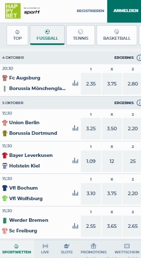 Bundesliga Wetten