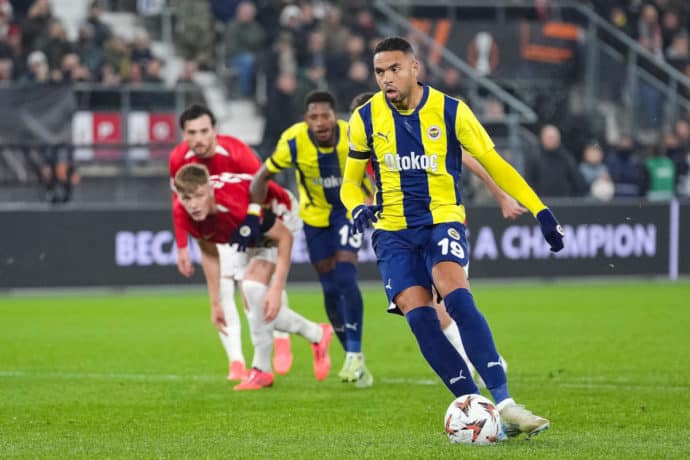 Youssef En-Nesyri / Slavia Prag Fenerbahce Tipp (© Orange Pics BV / Alamy Stock Photo)