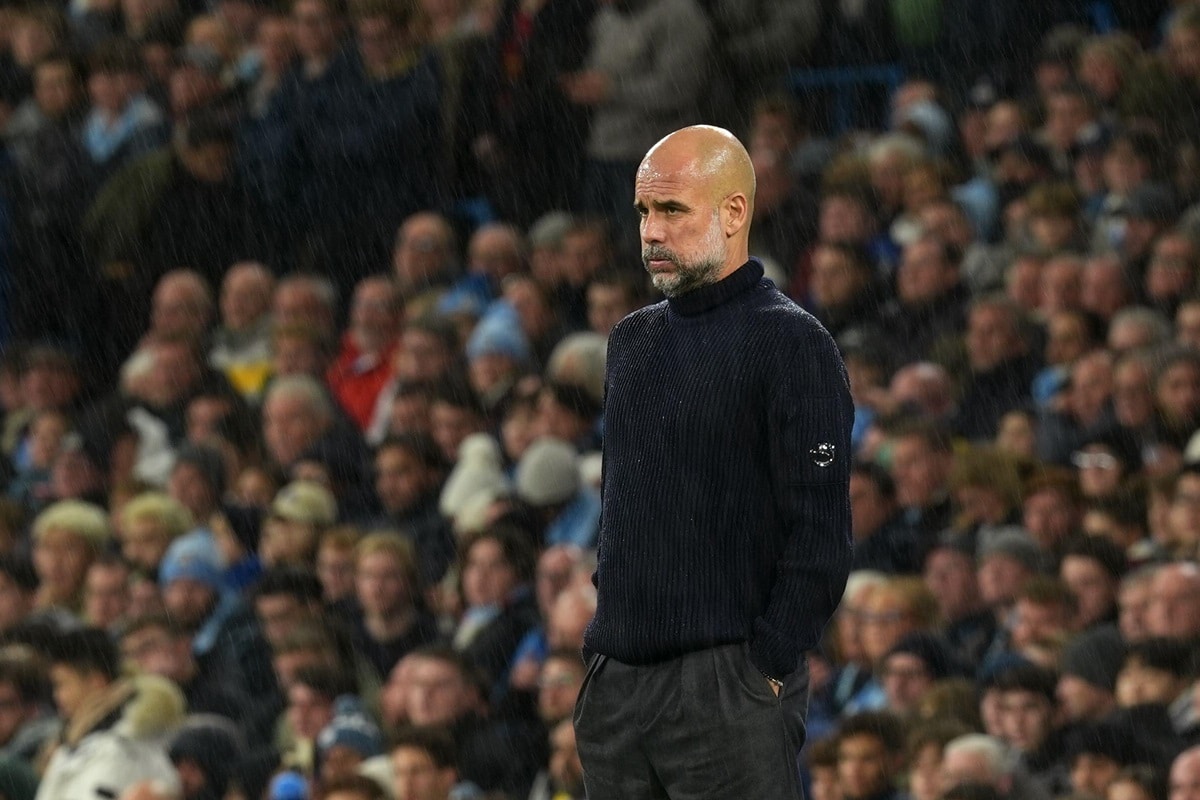 Manchester City Feyenoord Rotterdam Tipp Bild zeigt Pep Guardiola © PA Images / Alamy Stock Photo