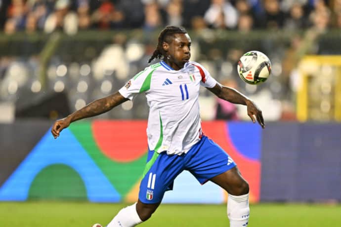 Italien Frankreich Tipp Bild zeigt Moise Kean © sportpix / Alamy Stock Photo