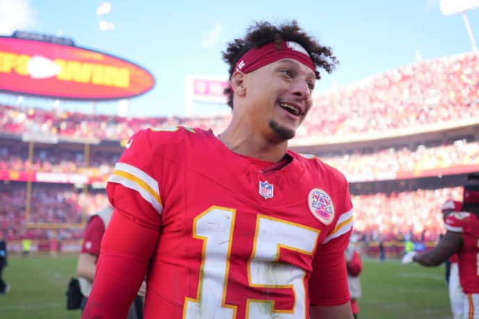 NFL Week 11 2024 Bild zeigt Patrick Mahomes © Associated Press / Alamy Stock Photo