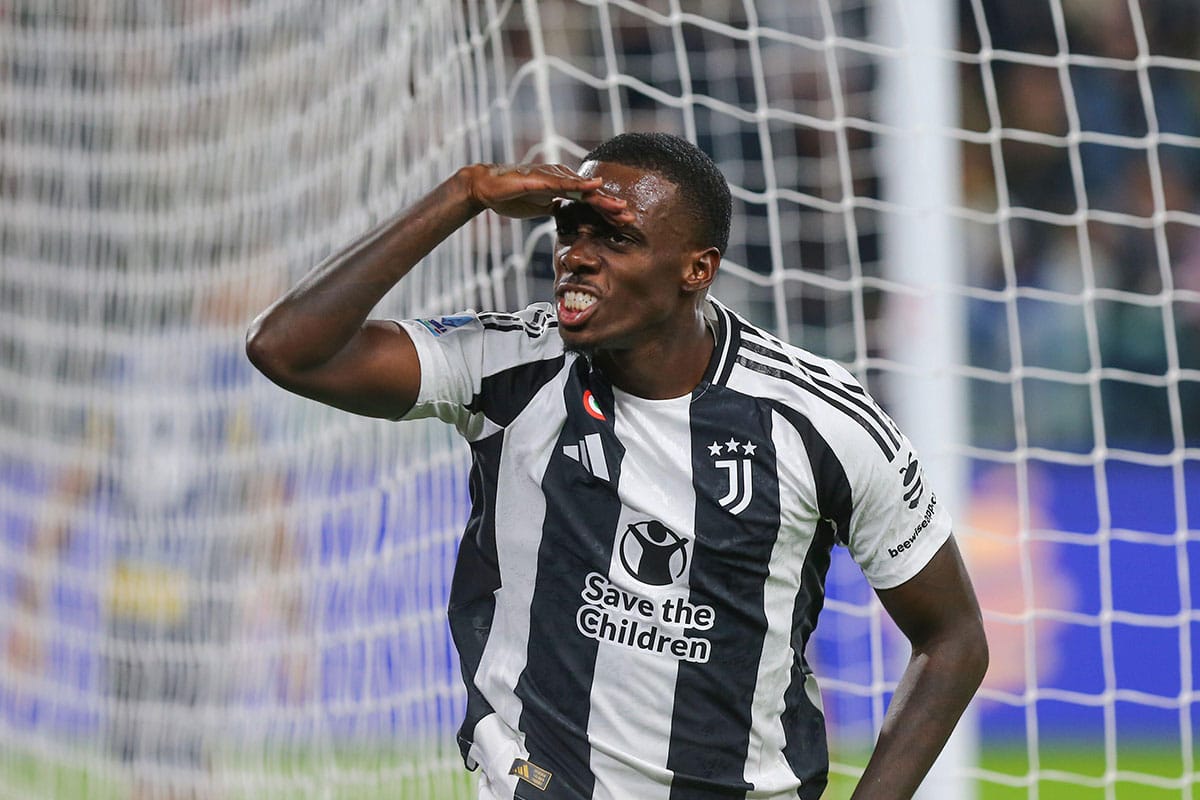 Juventus Manchester City Tipp Bild zeigt Timothy Weah © Massimiliano Ferraro / Alamy Stock Photo