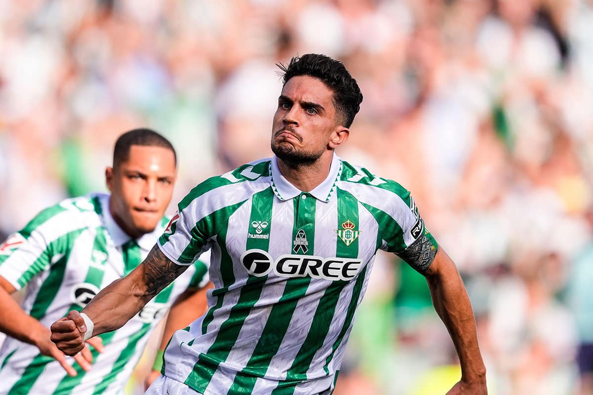 Betis Sevilla Barcelona Tipp Bild zeigt Marc Bartra © Associated Press / Alamy Stock Photo