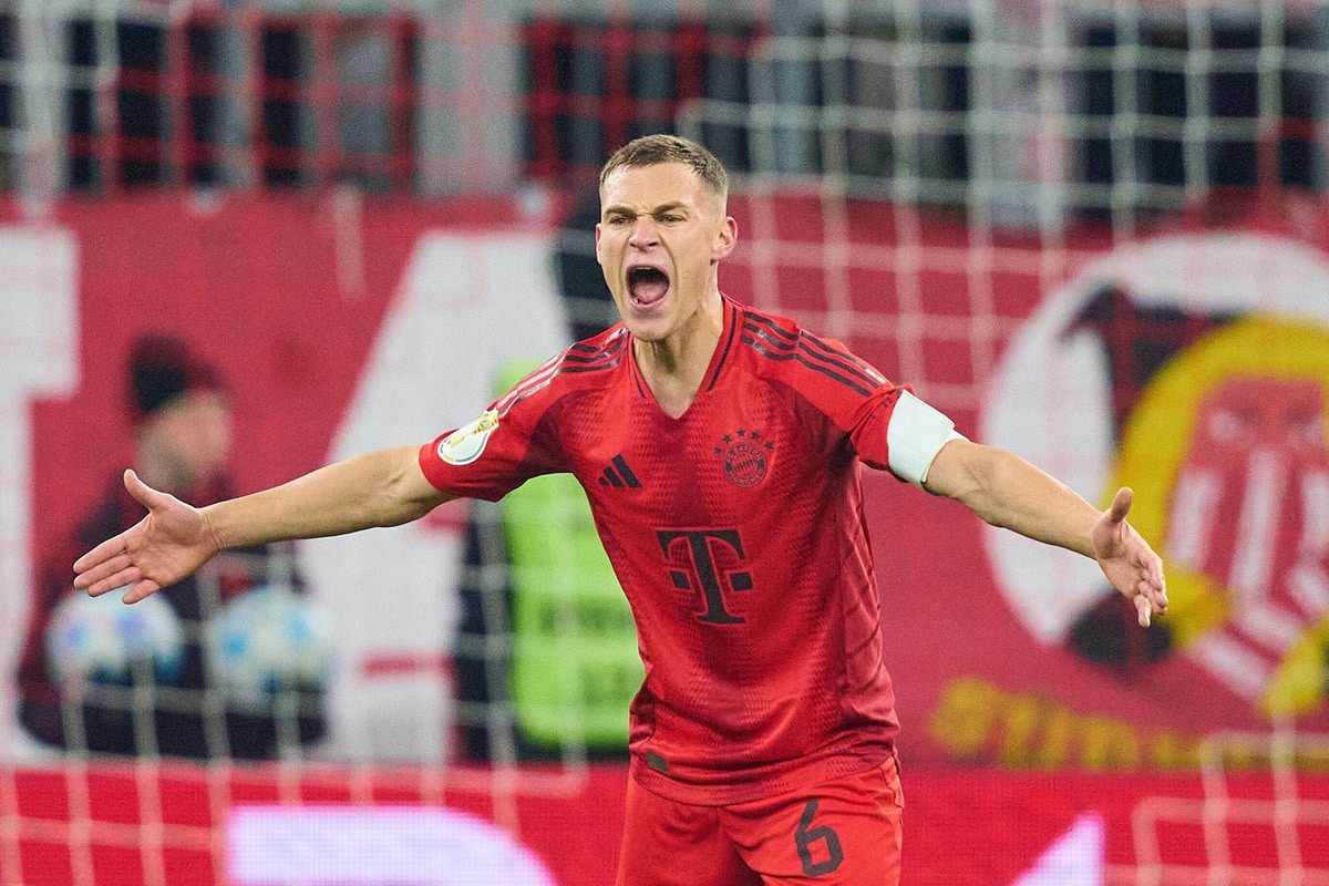 Bayern Heidenheim Tipp Bild zeigt Joshua Kimmich © ddp media GmbH / Alamy Stock Photo