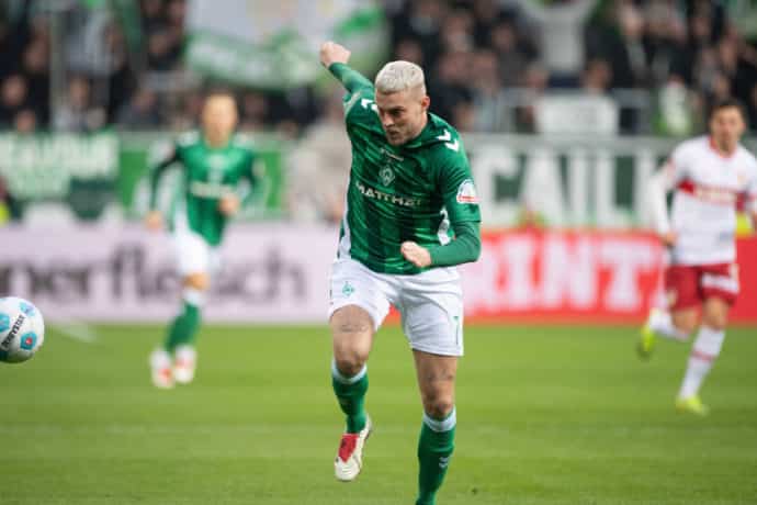 Werder Bremen Union Berlin Tipp Bild zeigt Marvin Duksch © Imago / Alamy Stock Photo