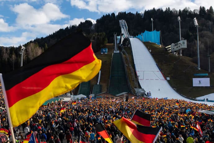 Garmisch Vierschanzentournee 2025 Übertragung Zeitplan