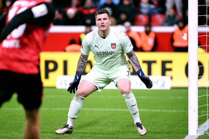 Heidenheim VfB Stuttgart Tipp Bild zeigt Kevin Müller © Powerpics / Alamy Stock Photo