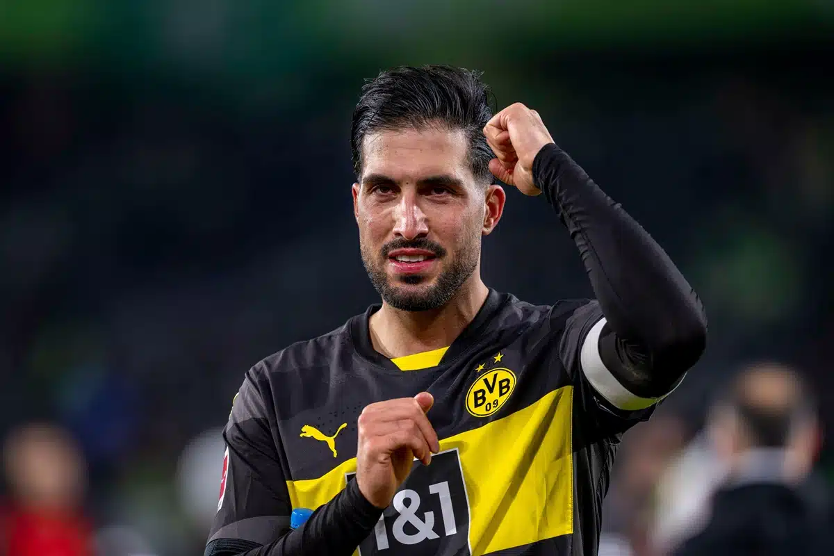 Dortmund Leverkusen Tipp Bild zeigt Emre Can © dpa picture alliance / Alamy Stock Photo