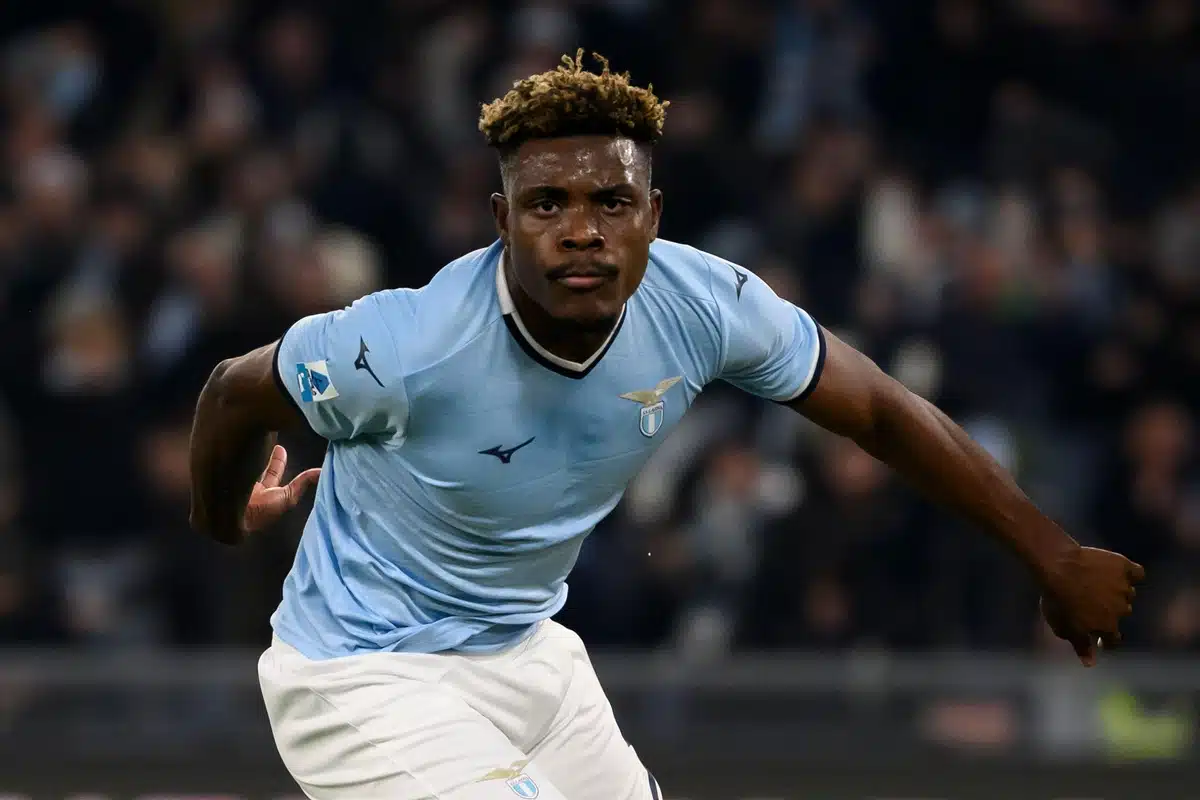 AS Rom Lazio Rom Tipp Bild zeigt Fisayo Dele-Bashiru © Insidefoto di andrea staccioli / Alamy Stock Photo