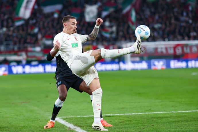 Augsburg VfB Stuttgart Tipp Bild zeigt Phillip Tietz © dpa picture alliance / Alamy Stock Photo