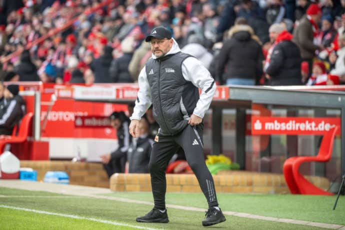 Heidenheim Union Berlin Tipp Bild zeigt Union-Coach Steffen Baumgart © dpa picture alliance / Alamy Stock Photo