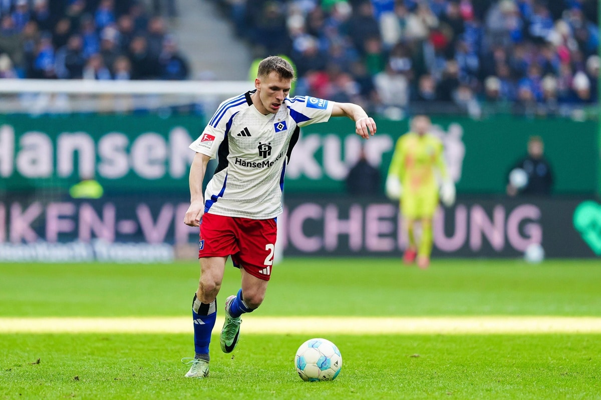 Preußen Münster HSV Tipp Bild zeigt Emir Sahiti © dpa picture alliance / Alamy Stock Photo