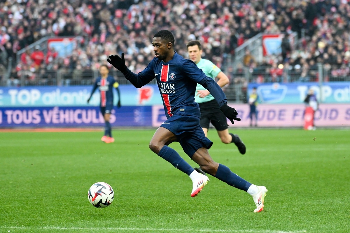 PSG Brest Tipp Bild zeigt Ousmane Dembélé © Icon Sport / Alamy Stock Photo