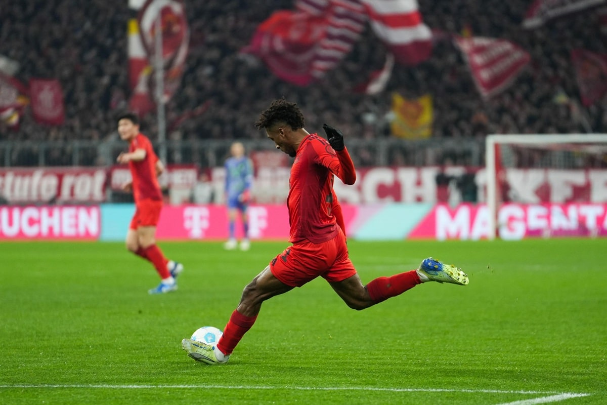 Celtic Glasgow Bayern Tipp Bild zeigt Kingsley Coman © SPP Sport Press Photo. / Alamy Stock Photo