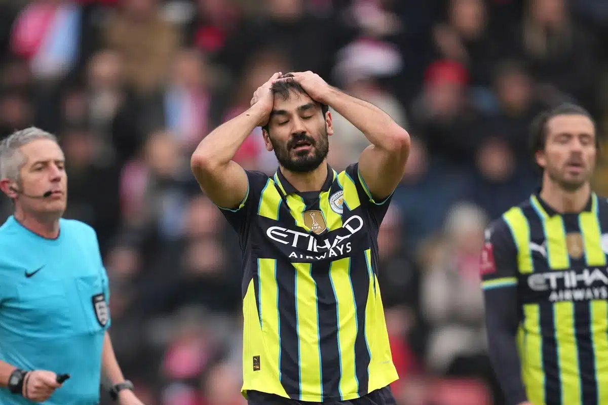 Manchester City Real Madrid Tipp Bild zeigt Ilkay Gündogan © Associated Press / Alamy Stock Photo