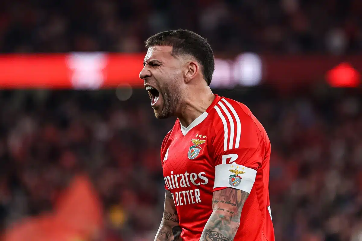 Monaco Benfica Lissabon Tipp Bild zeigt Nicolás Otamendi © SPP Sport Press Photo. / Alamy Stock Photo