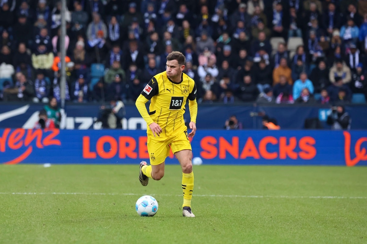 Dortmund Sporting Lissabon Tipp Bild zeigt Pascal Groß © dpa picture alliance / Alamy Stock Photo