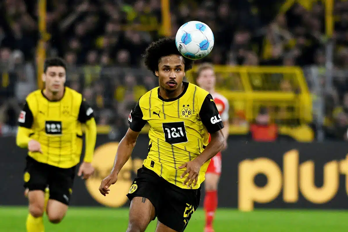 St. Pauli Borussia Dortmund Tipp Bild zeigt Karim Adeyemi © dpa picture alliance / Alamy Stock Photo