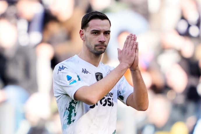 Empoli AC Milan Tipp Tipp Bild zeigt Mattia De Sciglio © Associated Press / Alamy Stock Photo